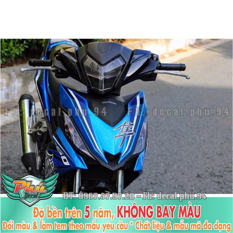 Tem rời Winner Xanh đen hayabusa đẹp