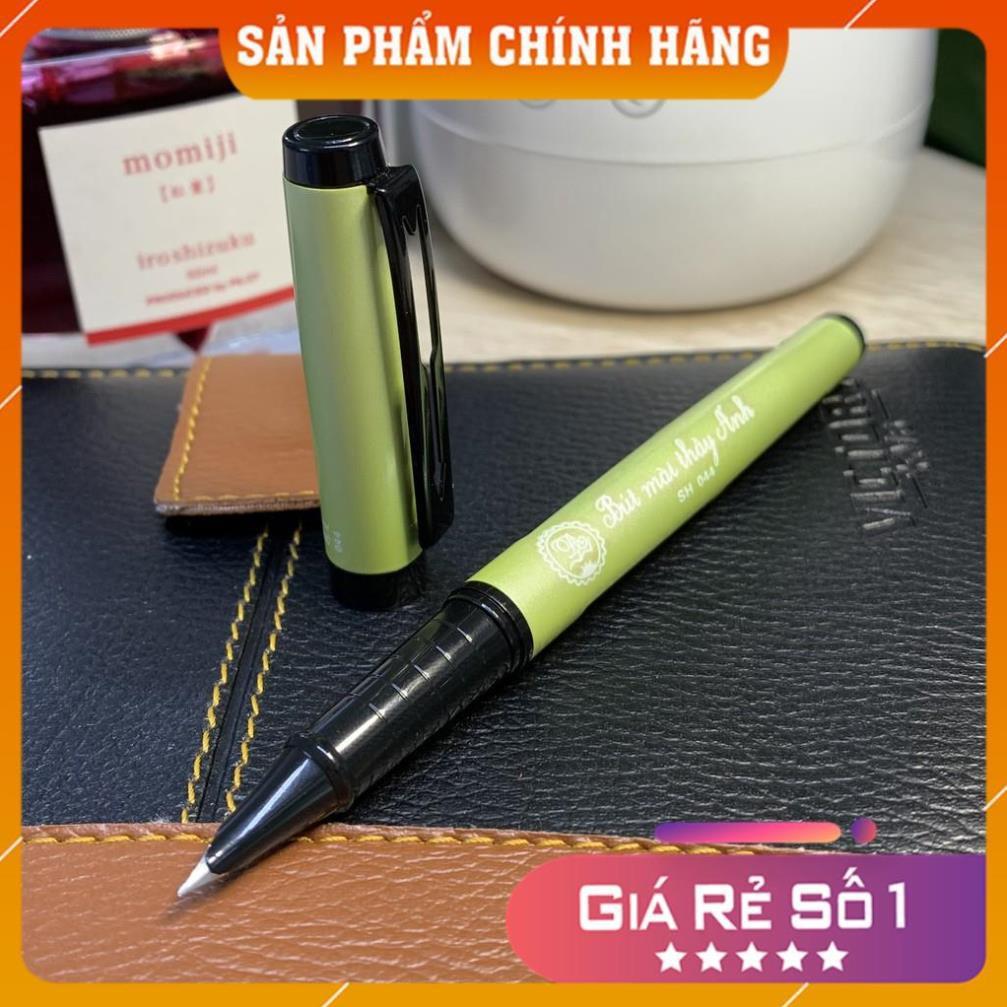 Bút Mài Thầy Ánh - Bút Máy Ánh Dương SH044 Ngòi Calligraphy - Combo Bút Và Mực Sailor Làm Quà Tặng