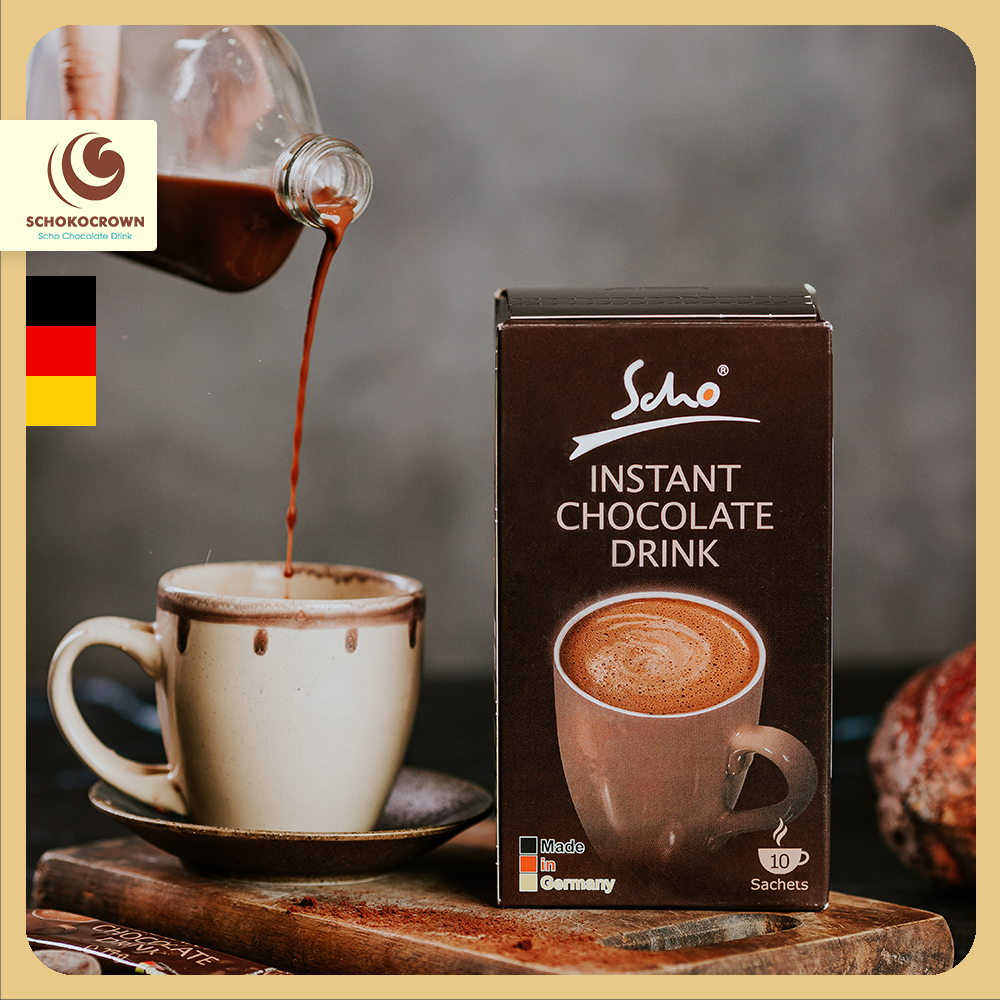 Bột Cacao Scho Dark Drip - Hàm lượng ca cao cao, đậm đà dành cho người gu đậm