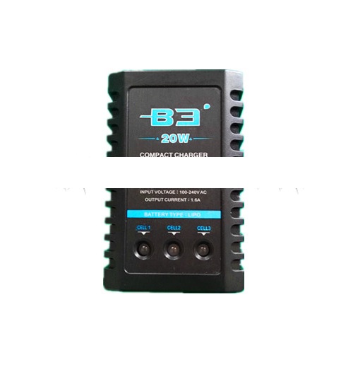 Bộ sạc pin 7.4V 11.1V loại jack cắm 3p 4p loại tốt