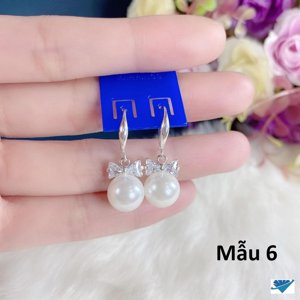 Bông tai bạc nụ sao thời trang chất liệu bằng bạc MS057s
