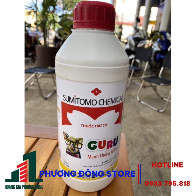 Thuốc trừ cỏ hiệu quả  Guru 150SL - chai 1 lít