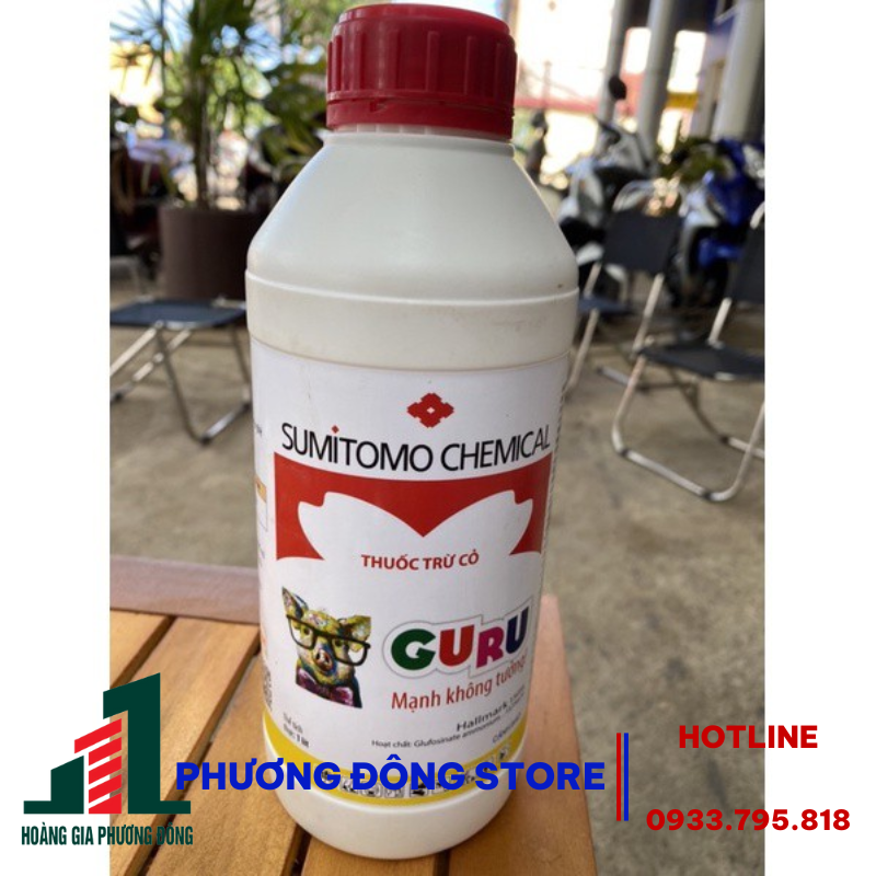 Thuốc trừ cỏ hiệu quả Guru 150SL - chai 1 lít