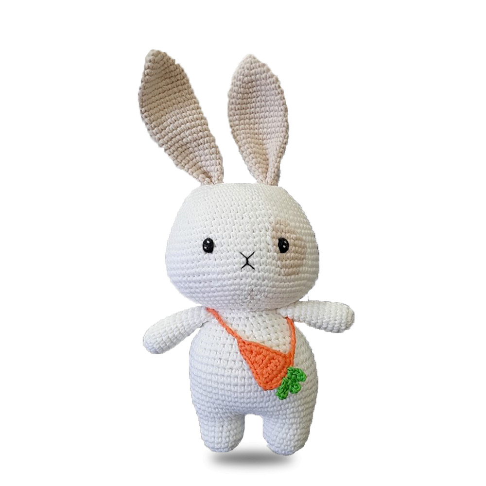 Gấu bông móc len Amigurumi cao cấp - Thỏ khoang Alina