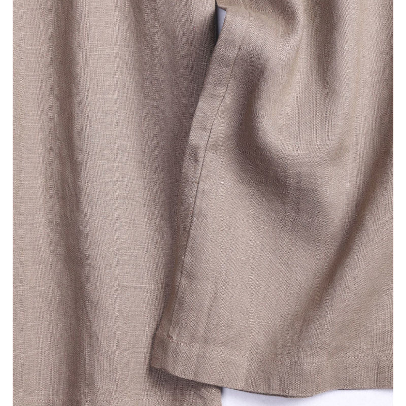 Quần suông ống rộng nữ linen có túi , quần có cúc kết hợp chun tiện lợi ,quần ĐŨI VIỆT QD07