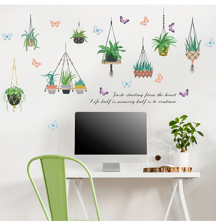 Tranh,decal dán tường Góc nhỏ nhà em - TD13