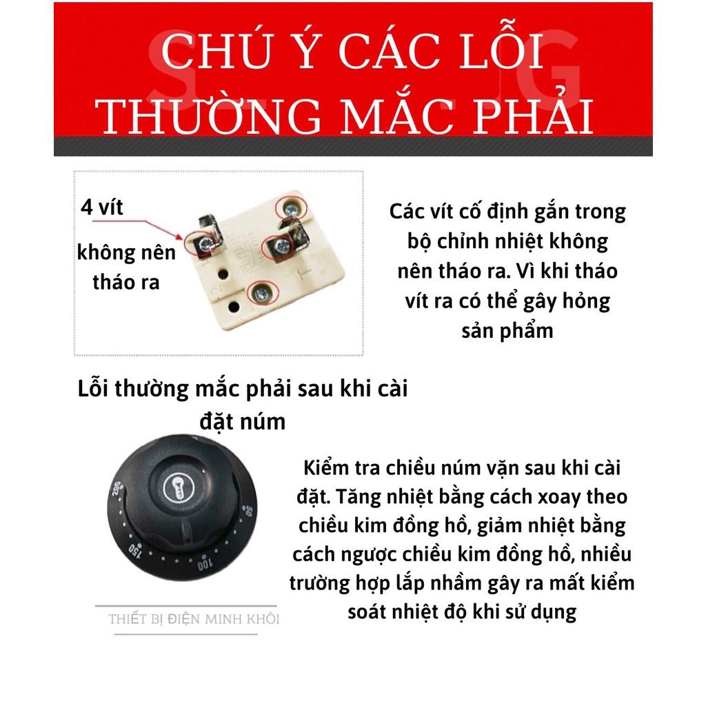 rơ le nhiệt, chỉnh nhiệt độ nồi hơi,nồi phở,đun nước,rơ le điều chỉnh các loại