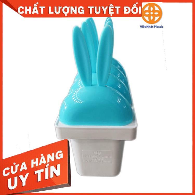 Khay Làm Kem 4 Ngăn Hình Thỏ