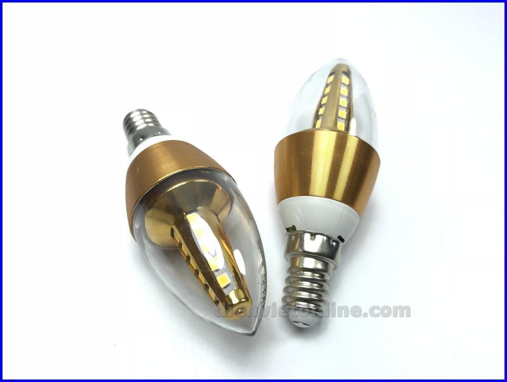 2 bóng led ớt trang trí 5W đui E14 . Công suất 5W tiết kiệm điện năng. Thiết kế bóng nhỏ gọn đẹp mắt.