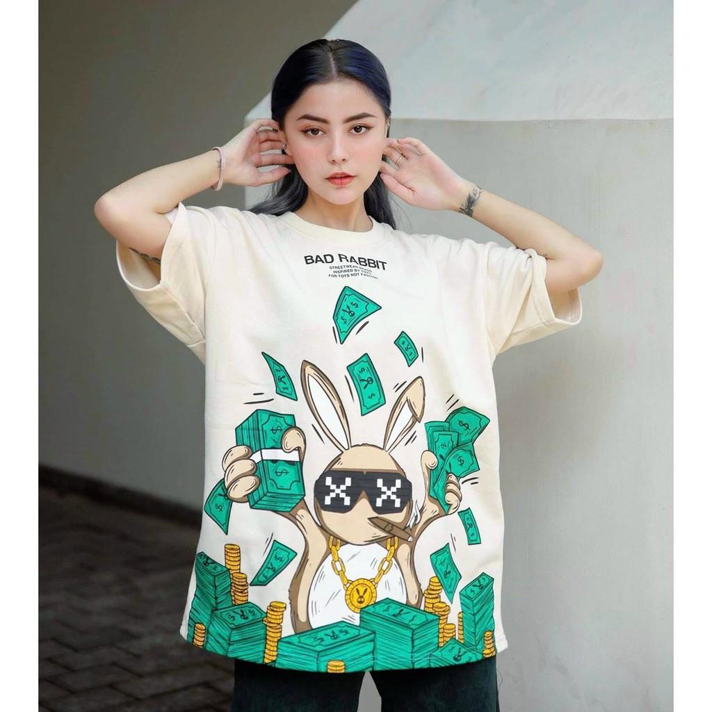 Áo Thun Local Brand Bad Habit Nam Nữ Tay Lỡ Cotton Oversize Unisex Full Mạc