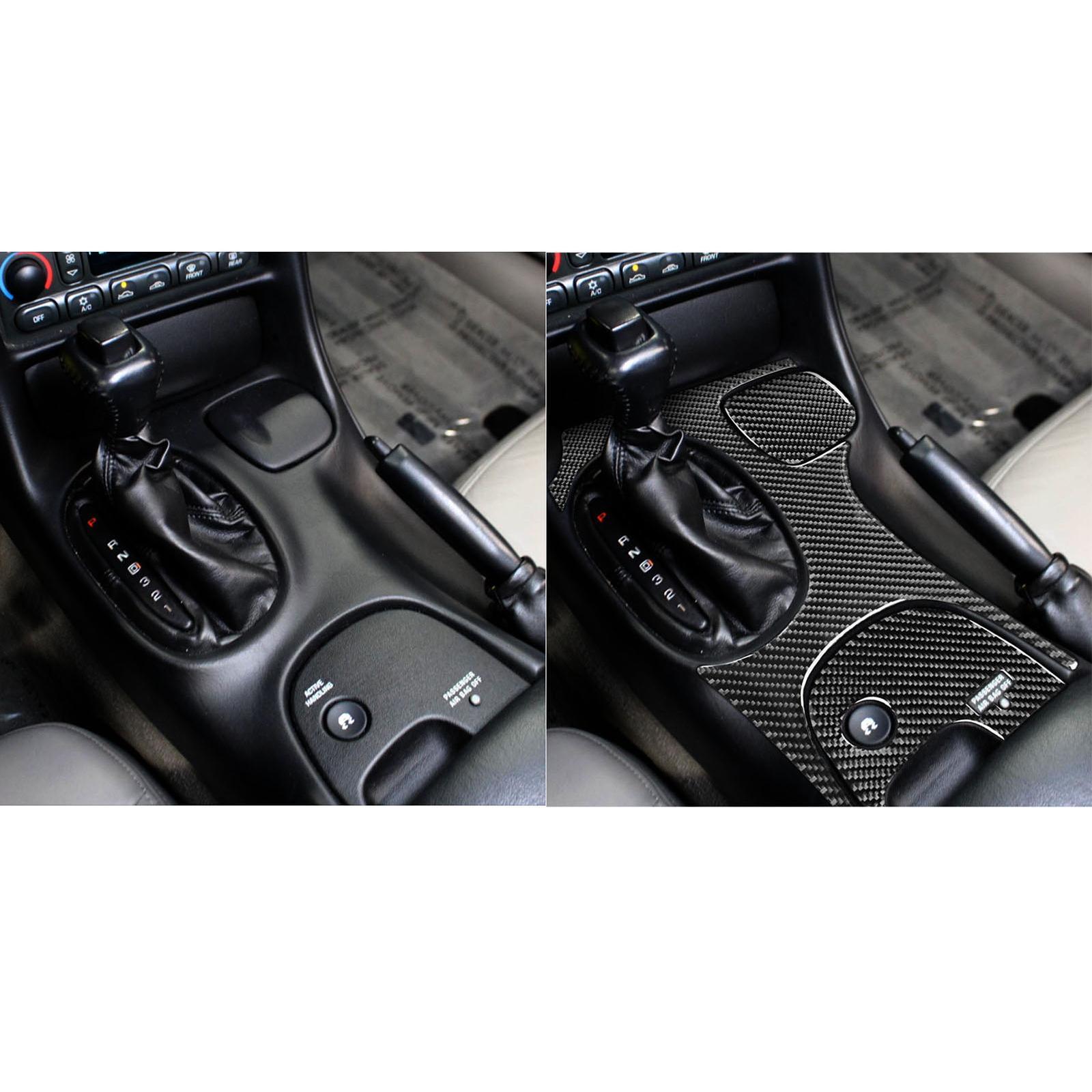 Car Gear Panel Cover Sticker Trim Direct Replaces Spare Parts for Scratch Resistant Easy Installation
