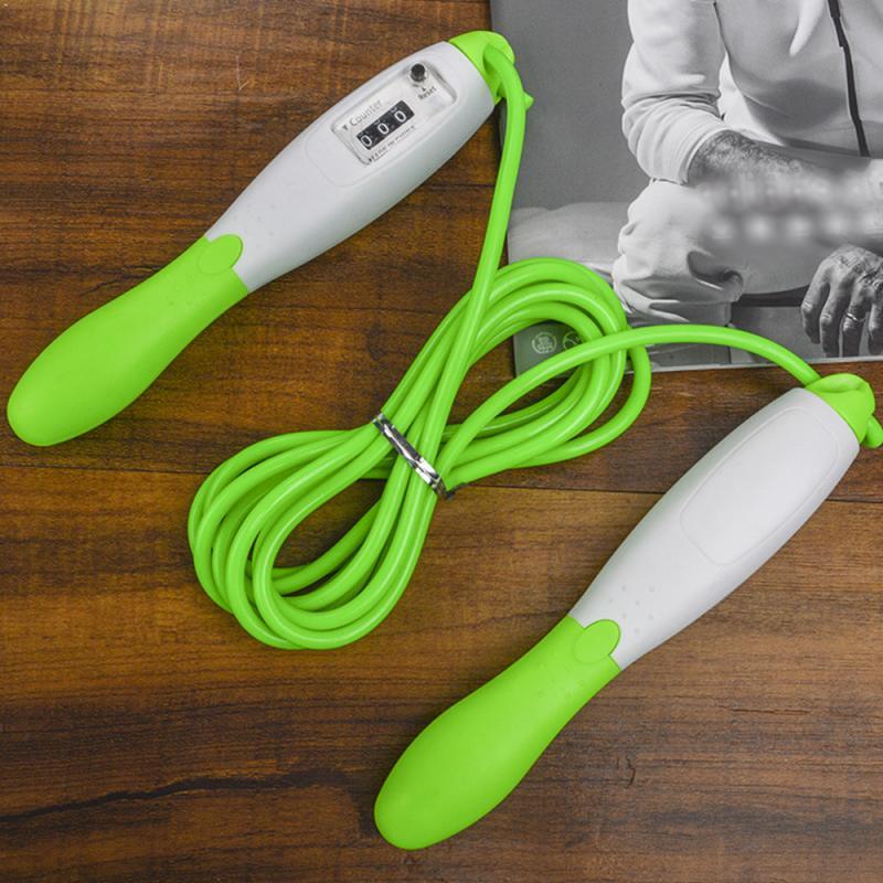 Adjustable Fast Speed Jump Ropes With Counter Sports Fitness Crossfit Counting Jump Skip Rope Skipping Wire Calories