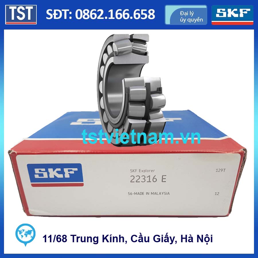 Vòng bi bạc đạn SKF 22316 E