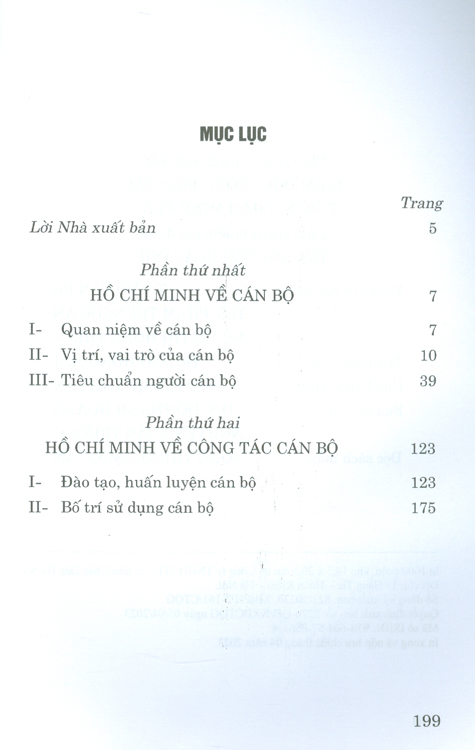 Hồ Chí Minh Về Cán Bộ Và Công Tác Cán Bộ