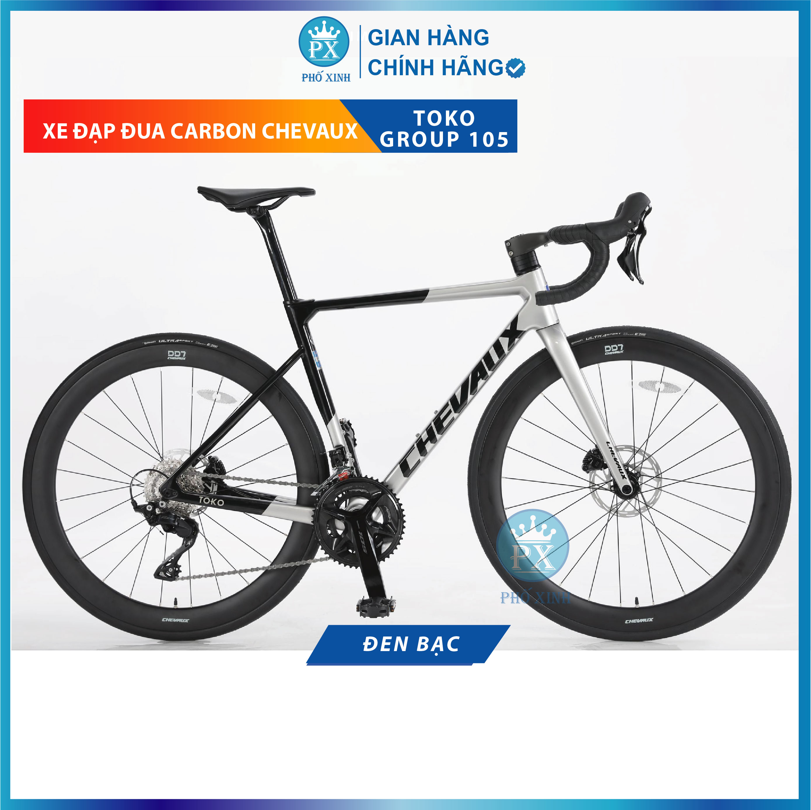 XE ĐẠP ĐUA CHEVAUX TOKO FULL Carbon T800