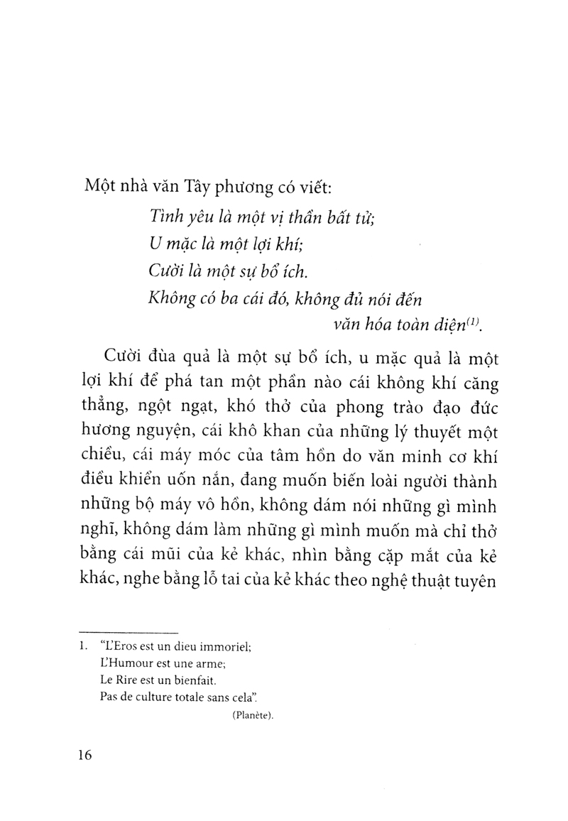 Cái cười của Thánh nhân - TS Thu Giang