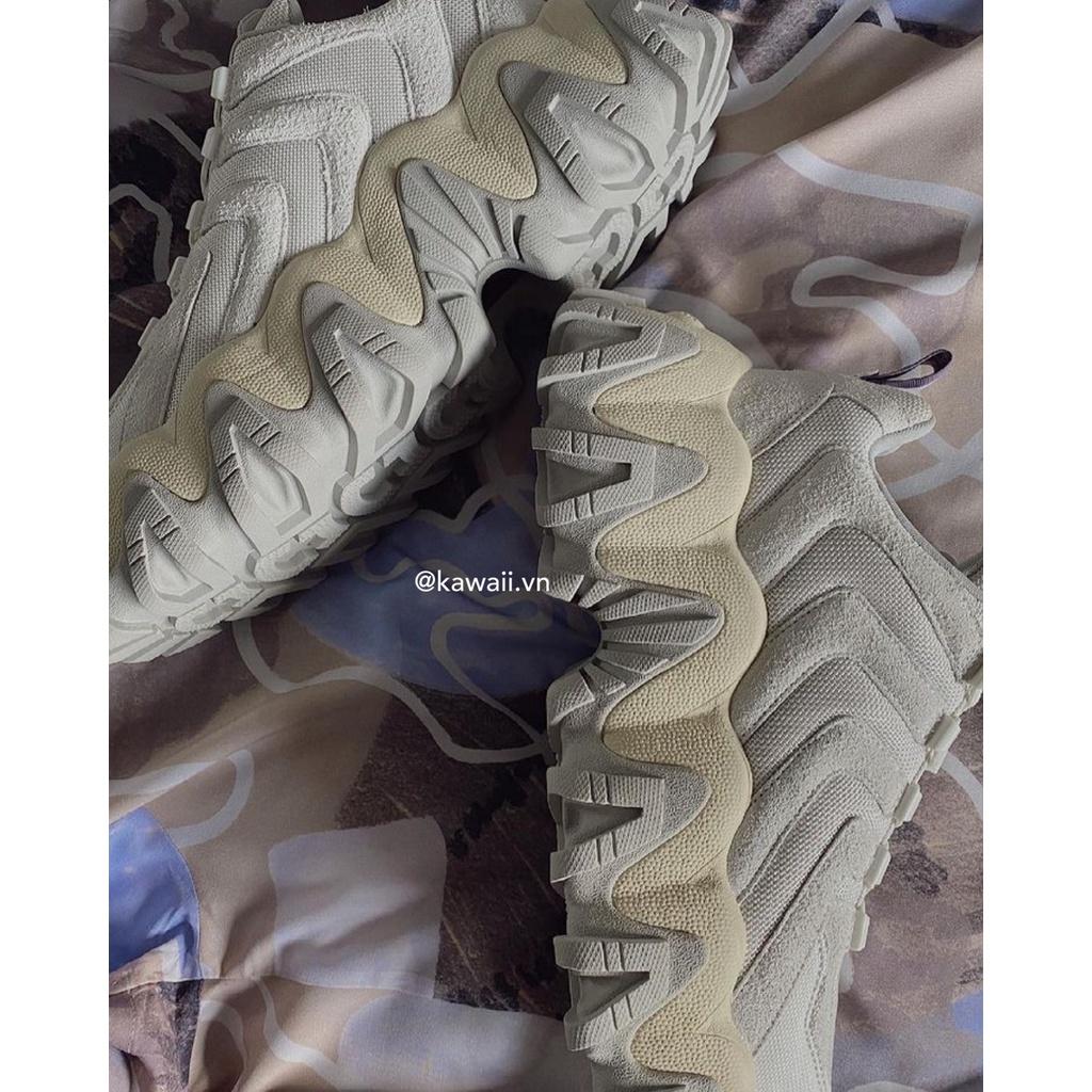 HEARTBEAT SNEAKERS - GIÀY THỂ THAO CHUNKY HỌA TIẾT NHỊP TIM đế 6cm .