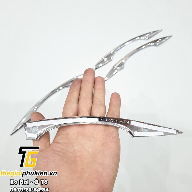 Bộ ốp tay nắm, hõm cửa xe Peugeot 3008 mạ Crom