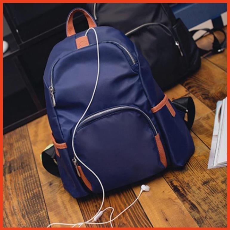 Balo TLG Ba Lô Phối Da Thời Trang Phong Cách Hàn Quốc Đồ Da Thành Long TLG 208066