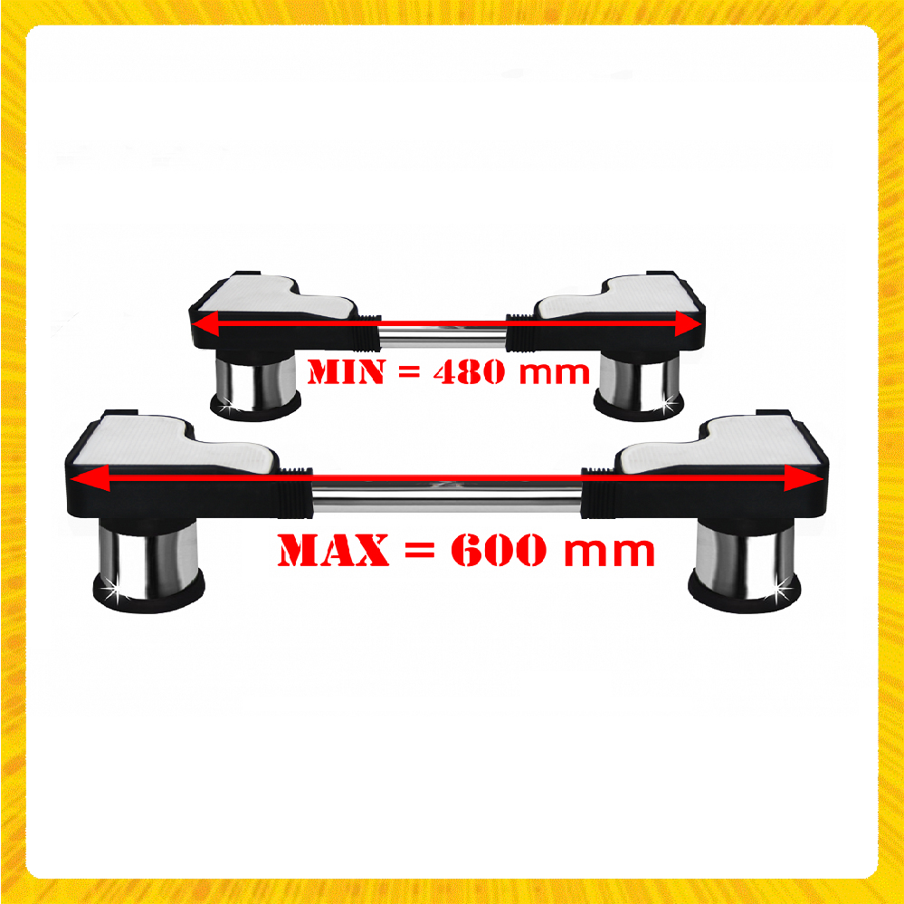 CHÂN MÁY GIẶT - TỦ LẠNH - ĐA NĂNG NHIỀU KÍCH THƯỚC PHÙ HỢP VỚI TẤC CẢ CÁC LOẠI MÁY GIẶT VÀ TỦ LẠNH