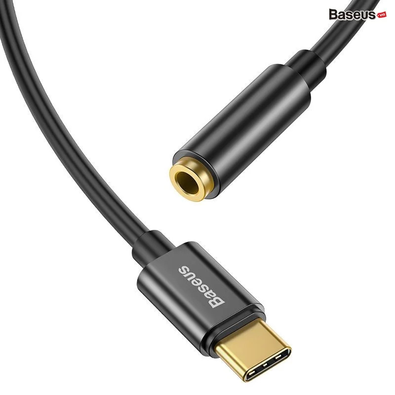 Đầu chuyển Type C sang Audio AUX 3.5mm Baseus L54 - hàng chính hãng