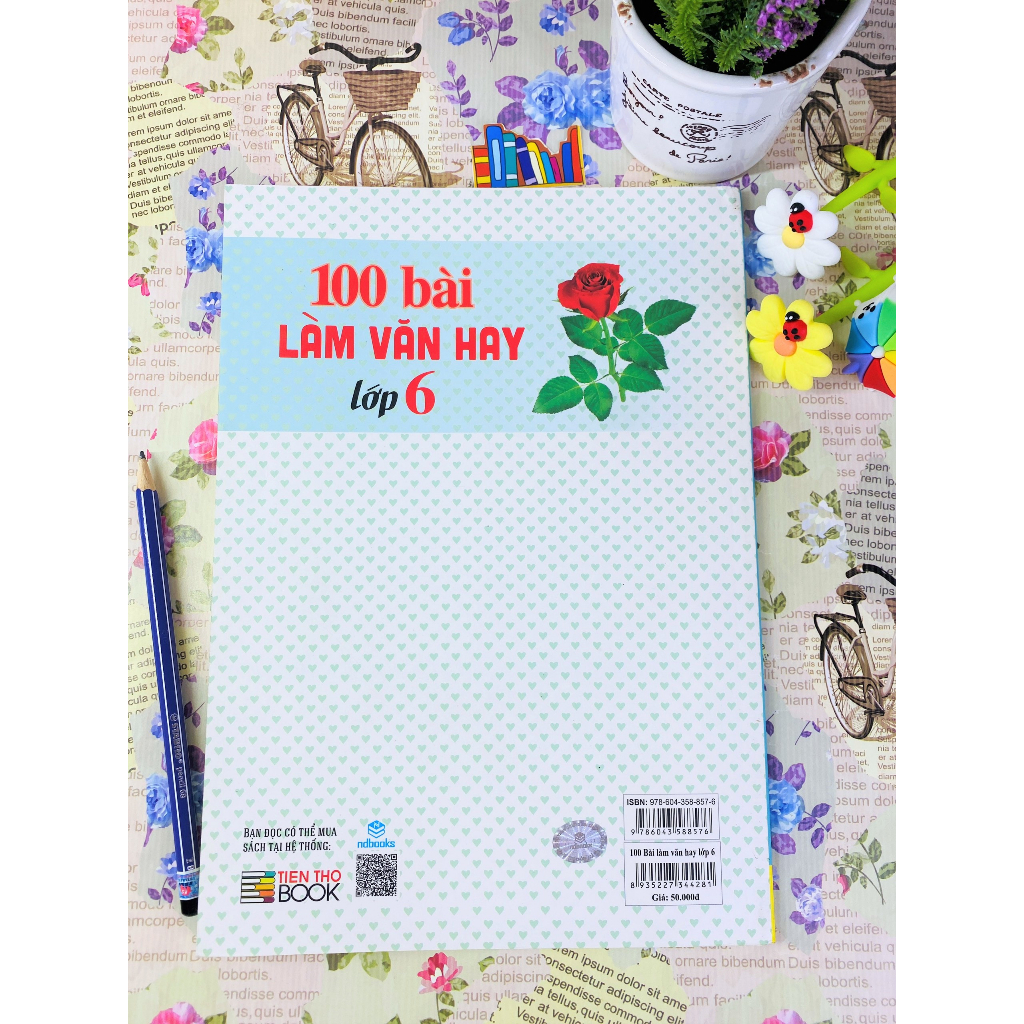 Sách 100 bài làm văn hay lớp 6 - ndbooks