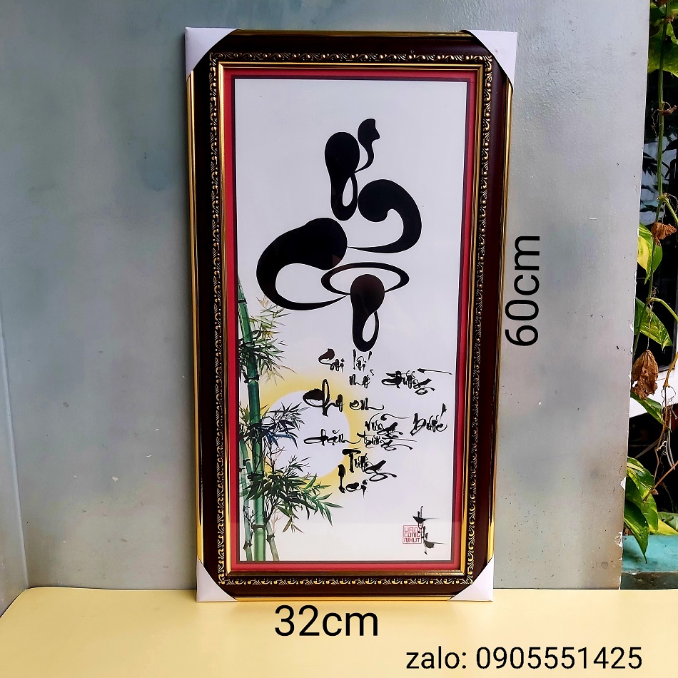 Thư pháp ƠN CÔ. Tri ân thầy cô. Quà tặng 20/11, 8/3,20/10, tết,sinh nhật thầy cô