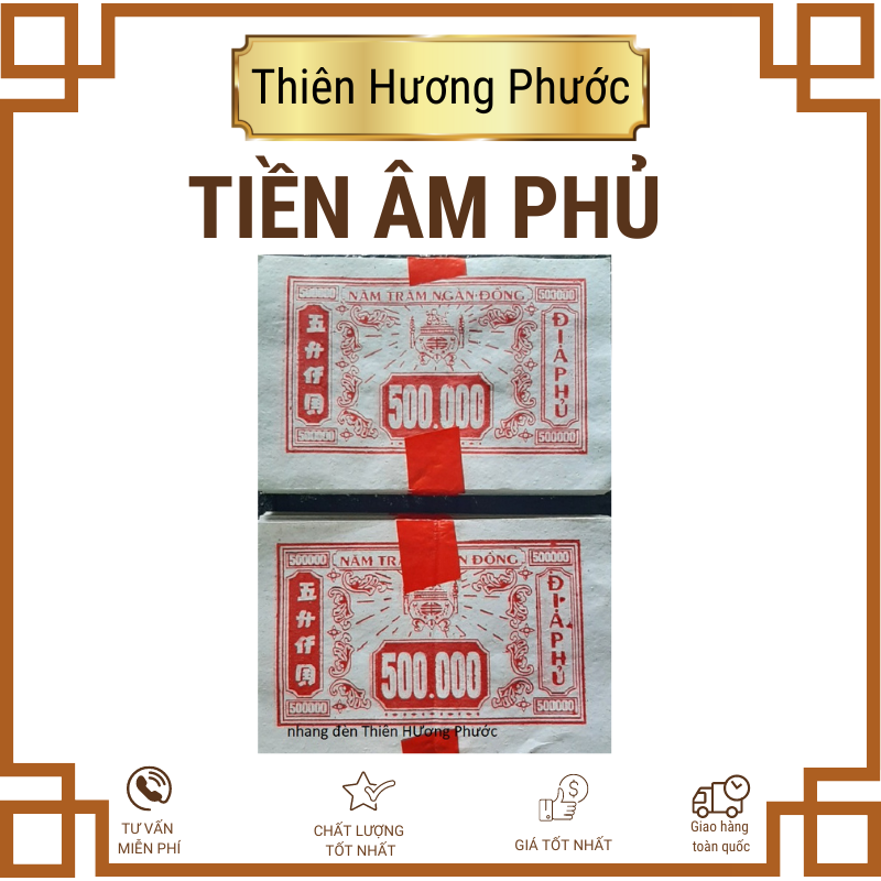 Vàng mã tiền lễ âm phủ 1 thếp