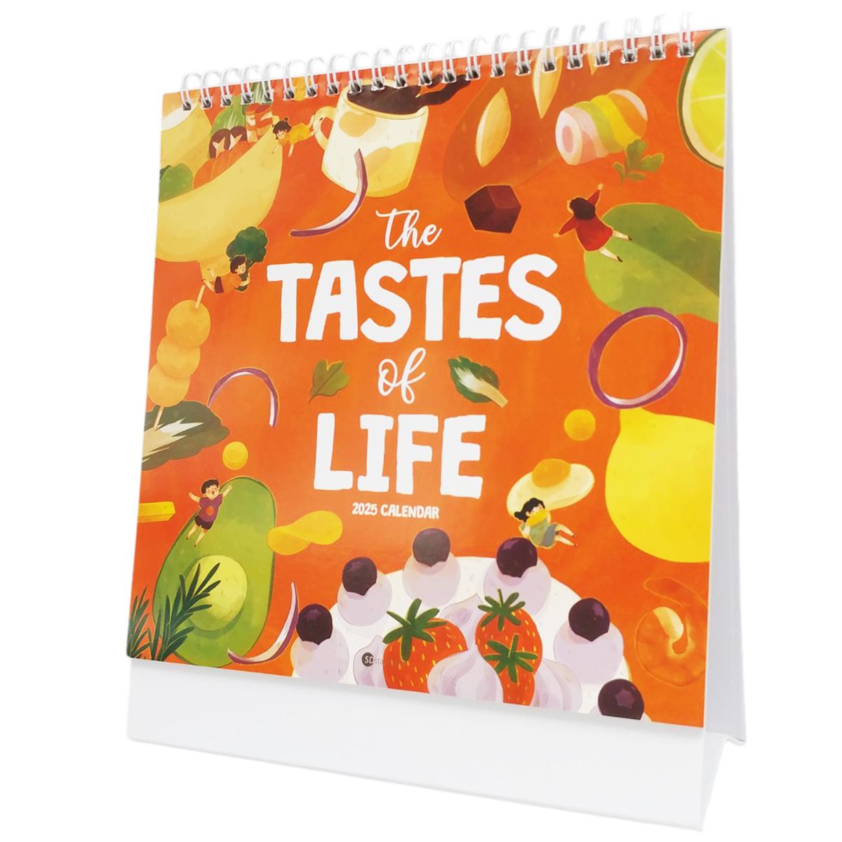 Lịch Bàn 2025 - The Tastes Of Life - Sdstationery 2025-SD-LBA