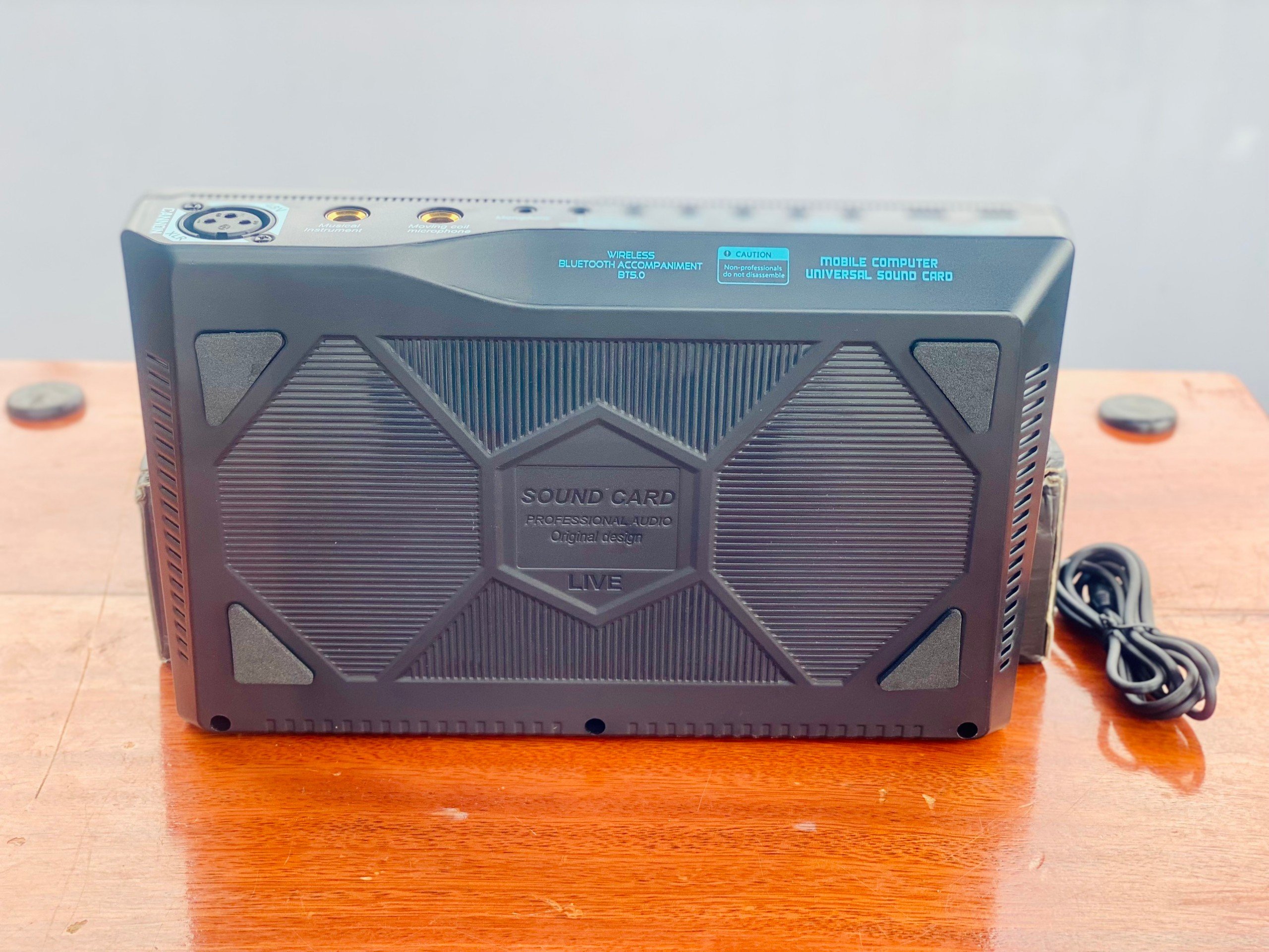 Sound Card Thu Âm, Livetream MTMAX SX91, Tích Hợp Hiệu Ứng Âm Thanh Chuyên Nghiệp . HÀNG CHÍNH HÃNG
