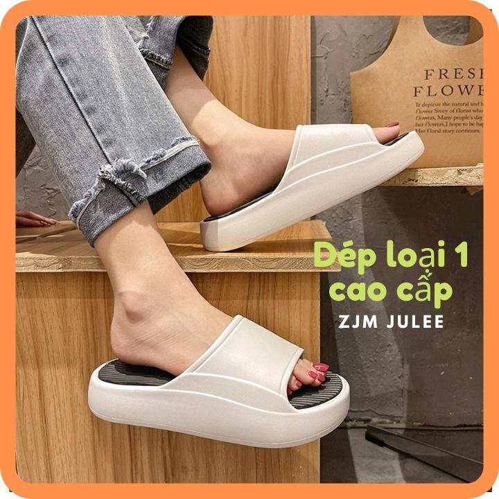 Dép bánh mì độn đế nam nữ 2022 - Dép unisex quai ngang cute