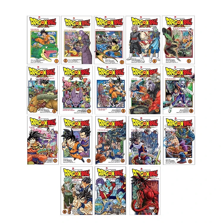 Truyện tranh Dragon Ball Super - Trọn Bộ 20 Tập (Akira Toriyama & Toyotarou)