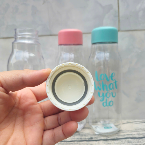 Bộ 3 Bình Nước LocknLock HAP654 Chịu Nhiệt -20 Độ Đến 60 Độ, Chất Liệu Nhựa BPA Free- 500ml