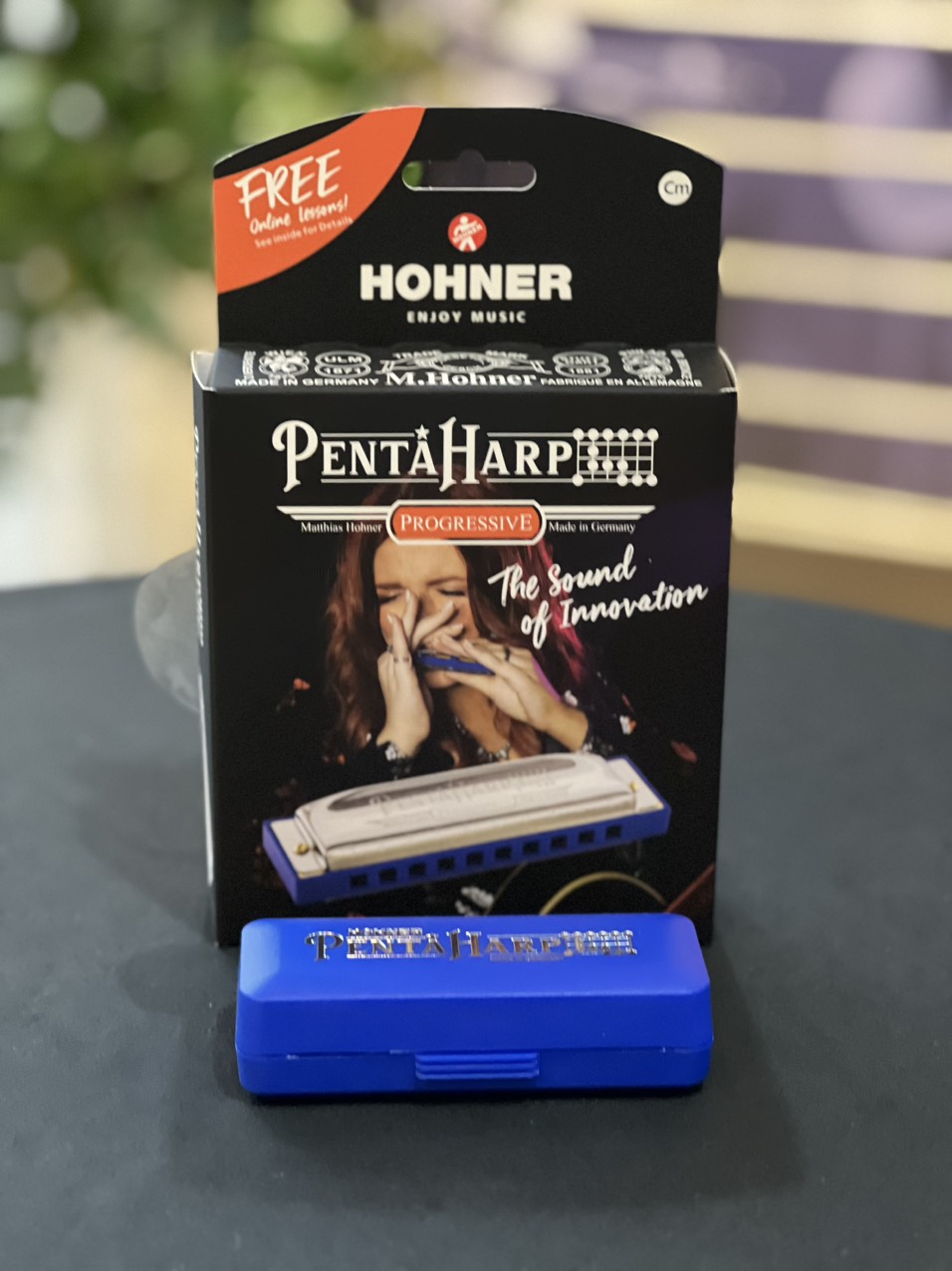 Kèn harmonica diatonic 10 lỗ Penta harp hãng Hohner-Nhập Đức