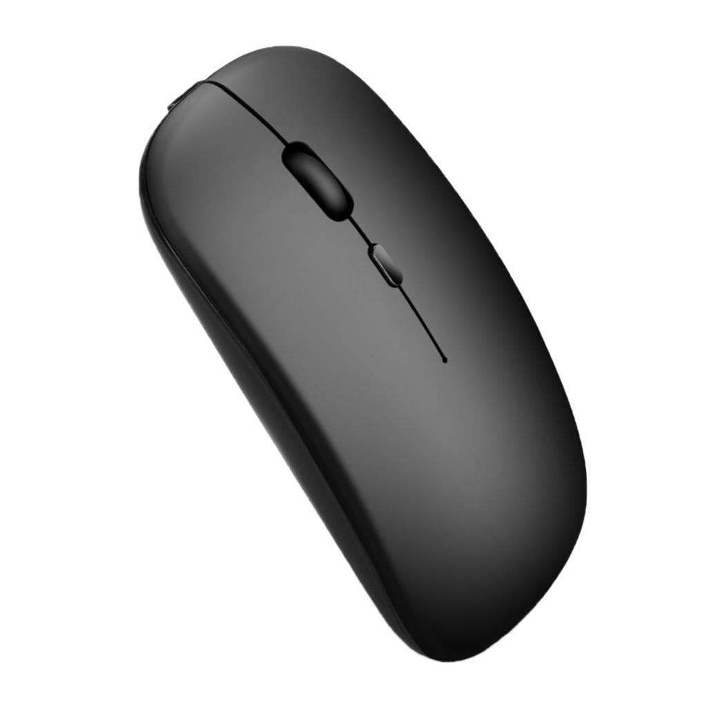 Mini Rechargeable Wireless Optical Gaming Mouse USB Receiver For PC Black