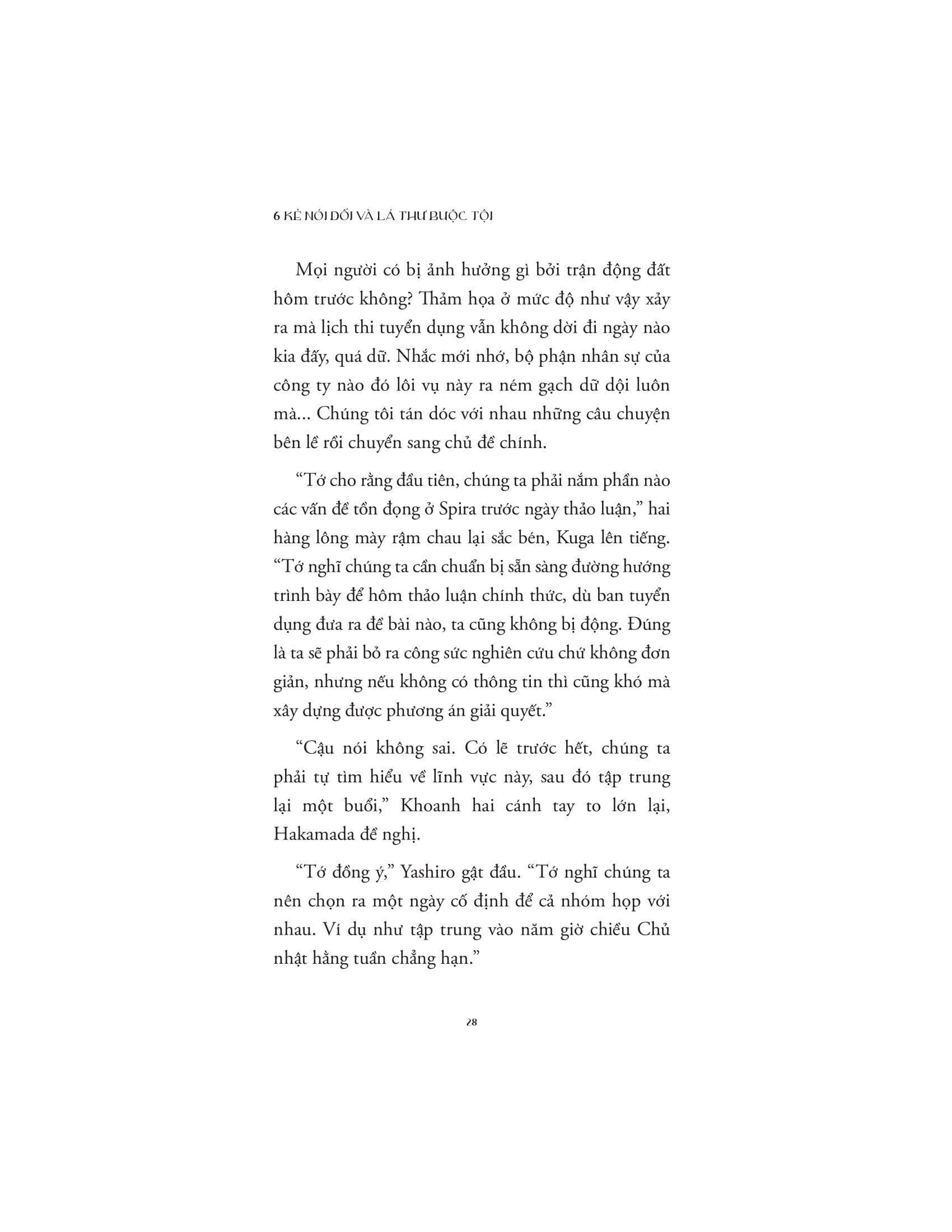 Sách - 6 Kẻ Nói Dối Và Lá Thư Buộc Tội