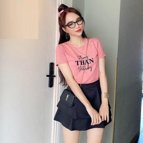 Chân váy ngắn dáng xòe 2 tầng xinh xắn cho nữ