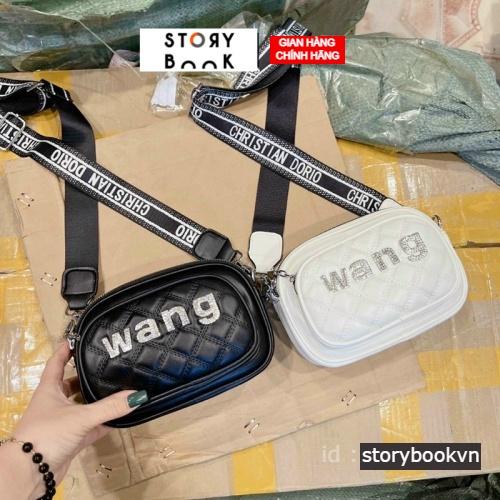 Túi Wang Nữ Đeo Chéo, Túi Nữ Trần Trám Dây Bản To STORYBOOK
