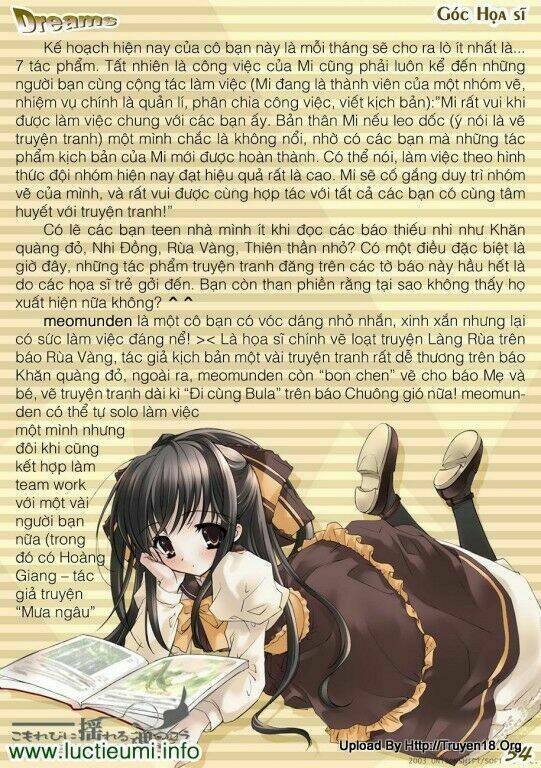 tạp chí dream chapter 5 56