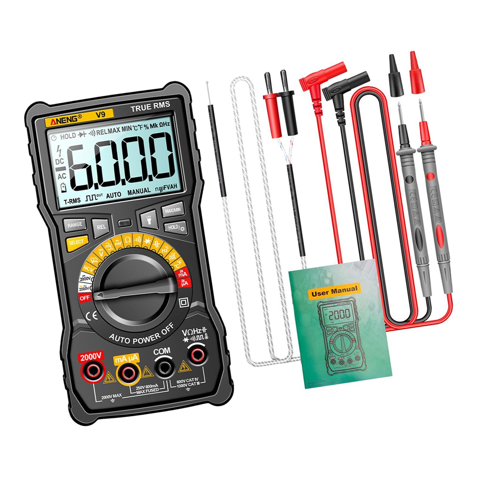 Portable Digital Tester Meter Test Handheld Digital Meter for Circuit Board