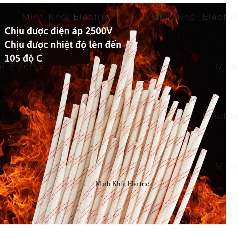 Gen cách điện sợi thuỷ tinh, gen chịu nhiệt amiang thuỷ tinh đủ kích thước