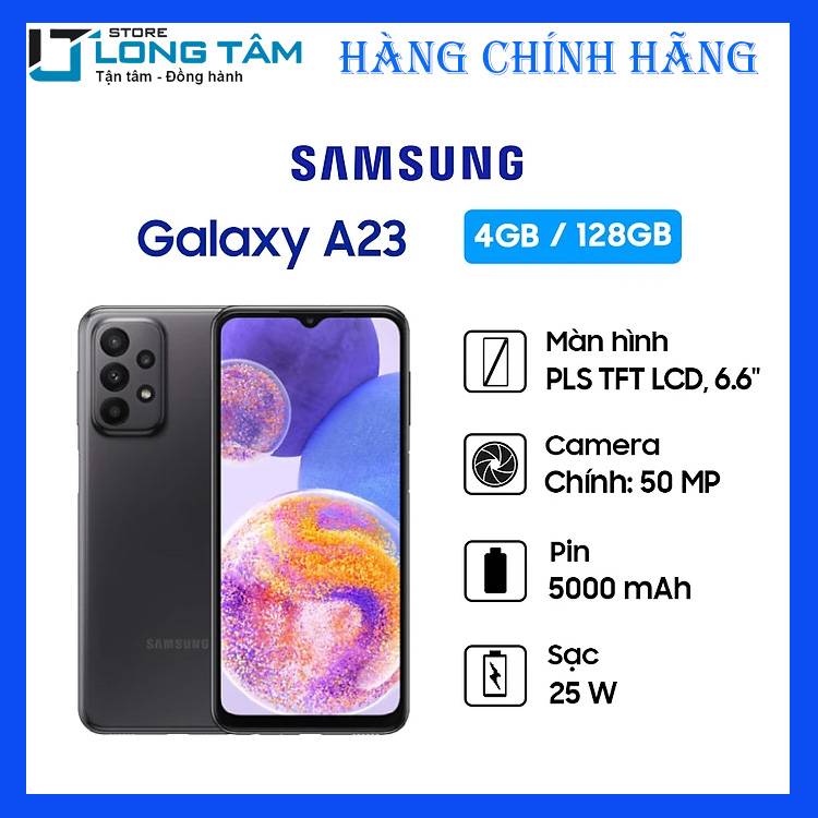 Điện thoại Samsung Galaxy A23 4GB/128G - Hàng Chính Hãng - Đã kích hoạt bảo hành điện tử