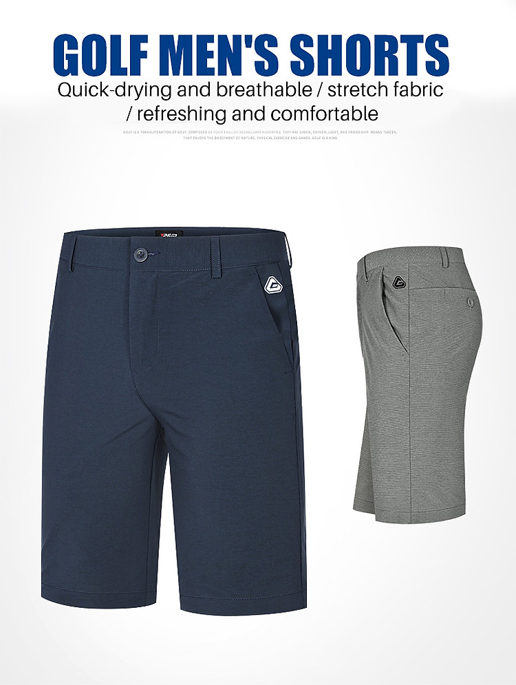 Quần ngắn nam một màu - Golf Trousers For Man - KUZ078
