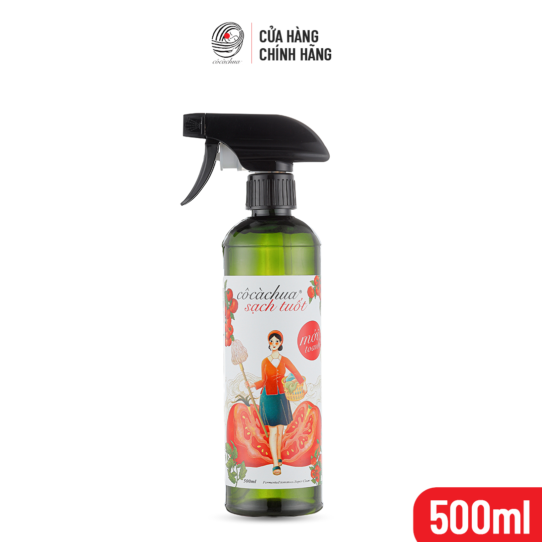 Nước Tẩy Rửa Đa Năng Nhà Bếp Cô Cà Chua Sạch Tuốt 500ml Mới Toanh