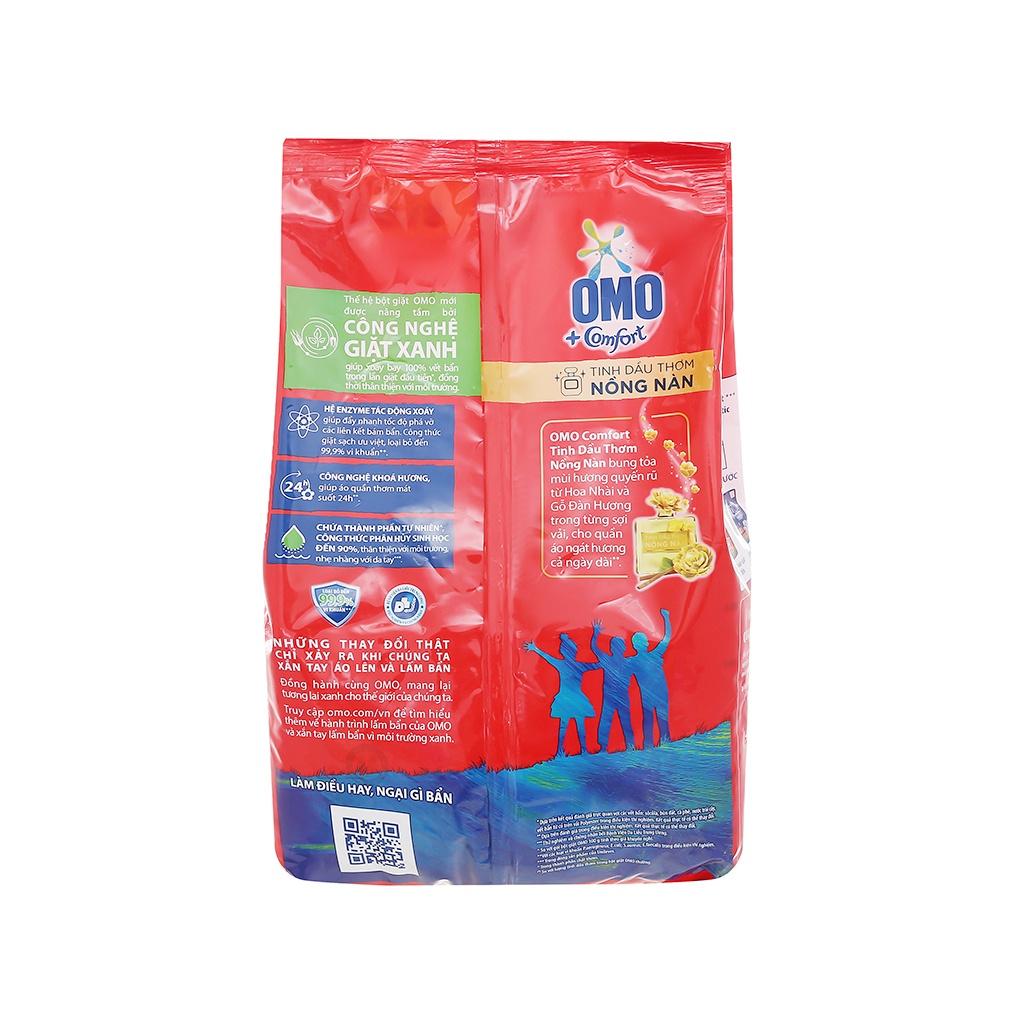 Combo 5 Bột giặt OMO Tinh dầu thơm 360g