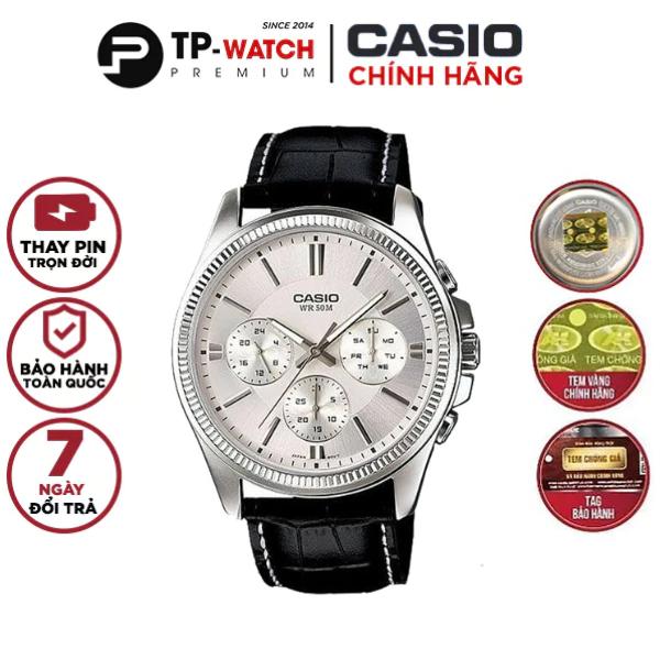 Đồng hồ nam dây da Casio MTP-1375L-7AVDF