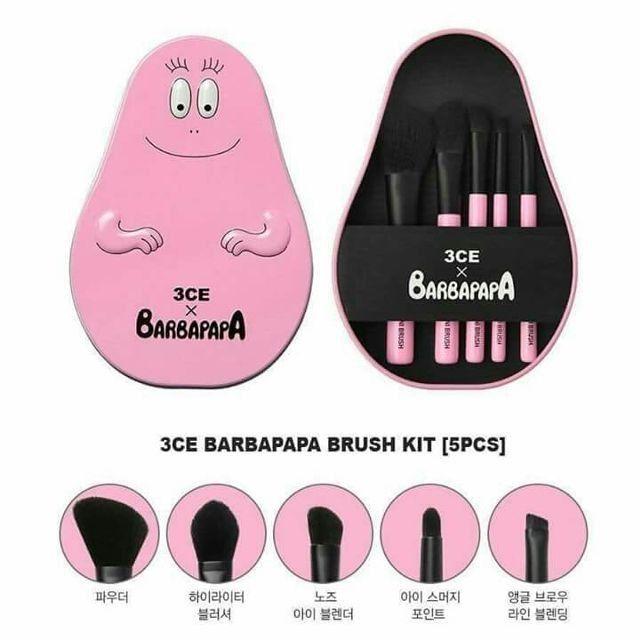 Bộ cọ 5 món Barbapapa loại tốt