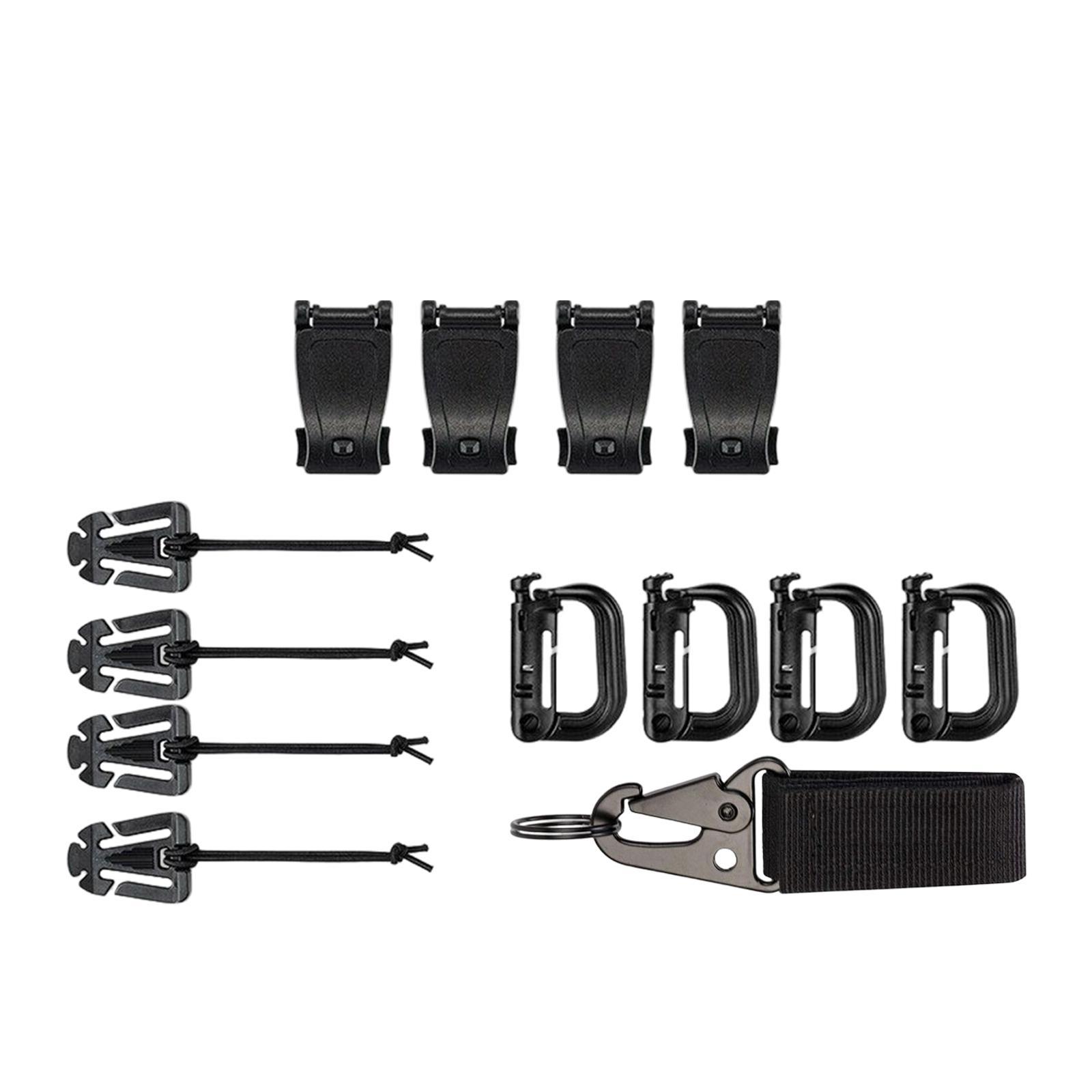 Backpack Hanging Hooks D Shape Backpack Buckle Green