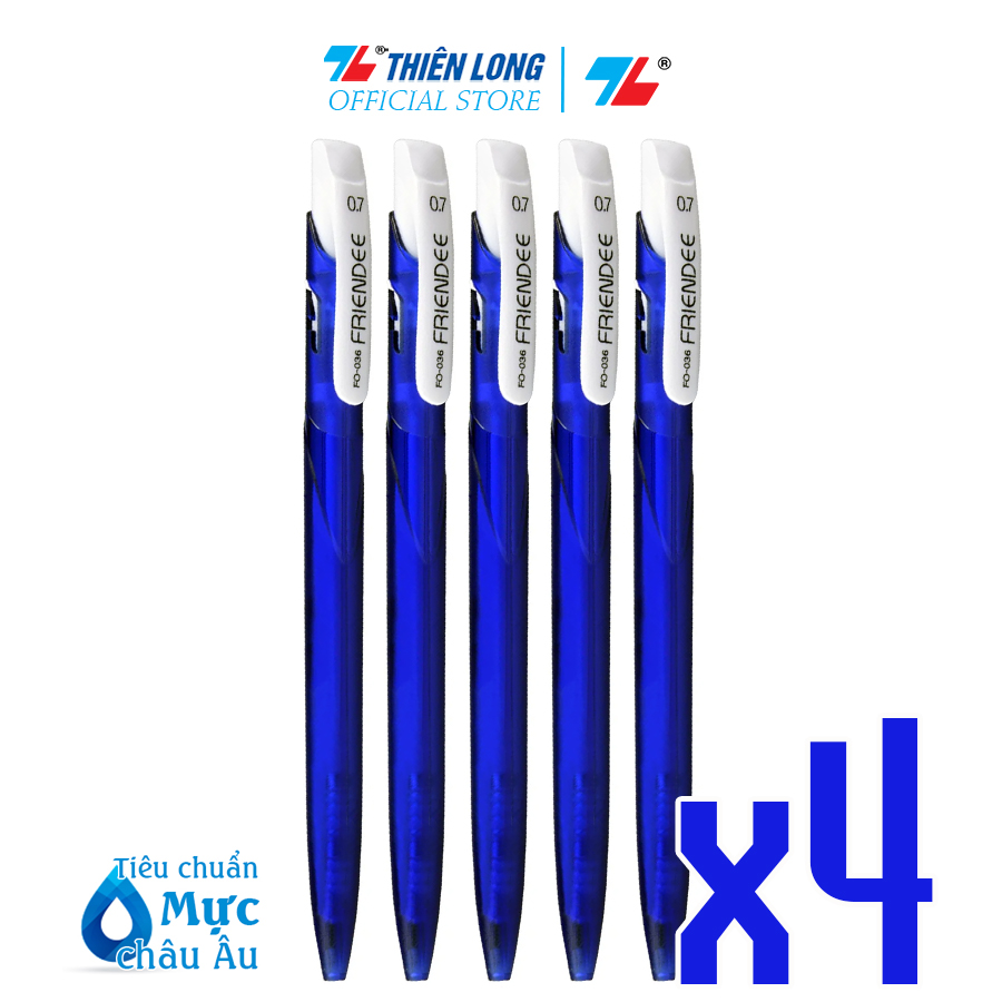 Combo 20 Bút bi Flexoffice FO-036 - Mực đạt tiêu chuẩn châu Âu