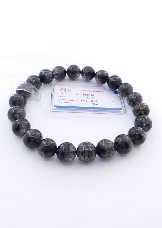 Vòng Tay Thạch Anh Tóc Đen ZSSGTDKD